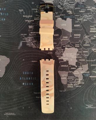 Cinturino Swatch SANDSTORM SURC102 Beige