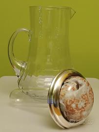 Rara Caraffa Refrigerante con tappo in marmo