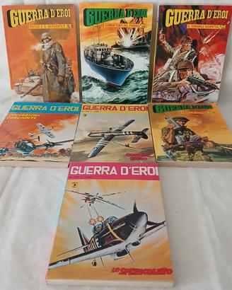 fumetti anni 80 guerra d'eroi editoriale corno