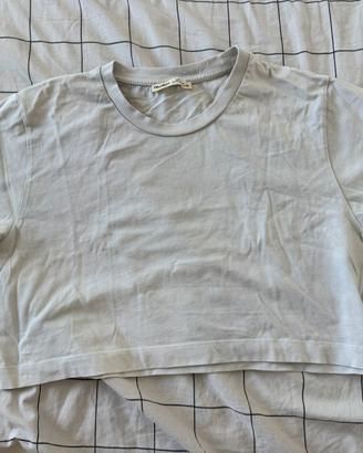 T shirt Bianca Pull&Bear
