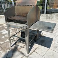 Griglia barbeque in acciaio