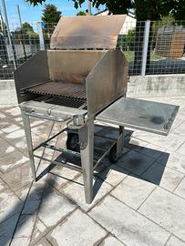 Griglia barbeque in acciaio