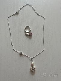 Anello e collana thun