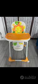 Seggiolone pappa bambino