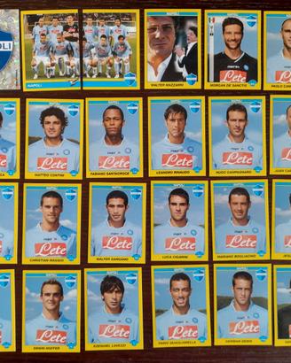 24 figurine Napoli calciatori Panini 2009 2010
