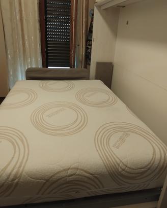 Letto 1 piazza e mezza a scomparsa