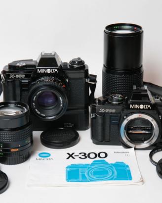 MINOLTA X300 E X700 KIT