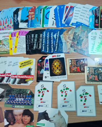 1700 schede telef. di cui 790 diverse+nuove