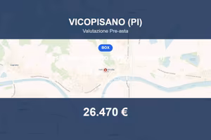 Immobile in asta di 41 m² a Vicopisano