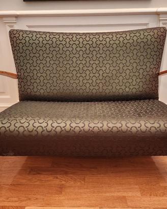 divanetto anni 50 in faggio curvato