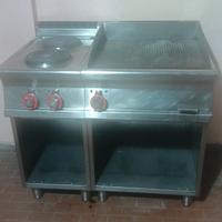 Cucina Elettrica Professionale 2 Piastre Tonde