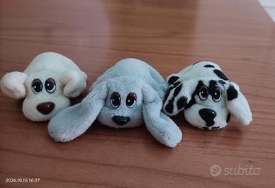 3 peluche vintage micro amici "cercafamiglia"