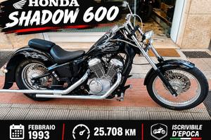 HONDA SHADOW 600 - FEBBRAIO 1993 - 25.708 KM