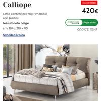 Letto mondo convenienza