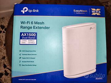 RIPETITORE WIFI  TP LINK WIFI 6 RE 500XD