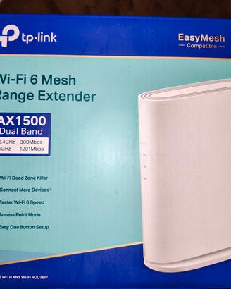 RIPETITORE WIFI  TP LINK WIFI 6 RE 500XD