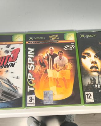 Set di 3 giochi per Xbox
