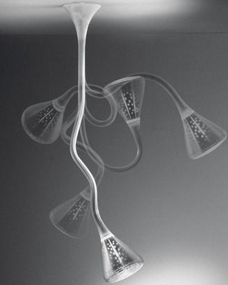 LAMPADA ARTEMIDE PIPE LED WALL CEILING INTEGRALIS