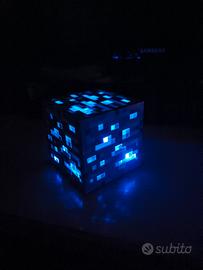 lampada cubo di diamante minecraft