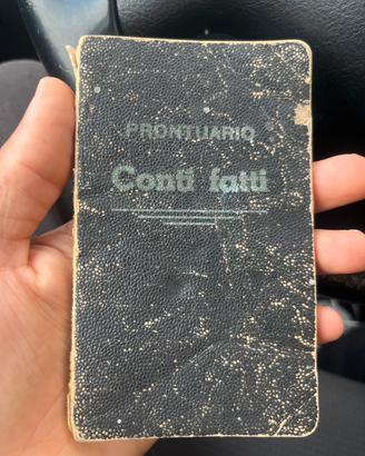 Prontuario conti fatti