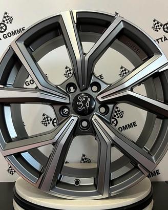 4 Cerchi in lega per Peugeot 3008 308 407 5008 508