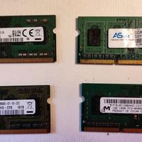 Memorie Ram/ Connettori Macbook Pro