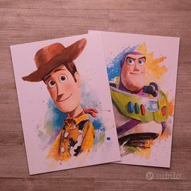 Stampe Woody e Buzz (Toy Story)