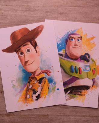 Stampe Woody e Buzz (Toy Story)