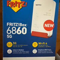 Fritz box 6860 router 5G come nuovo