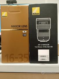 Nikkor 16-35 mm 4 AF-S AF-SG ED