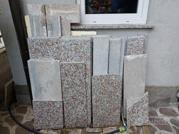 Lotto lastre in granito