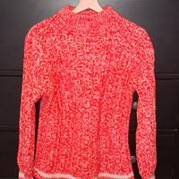MAGLIONE INVERNALE LANA FATTO A MANO