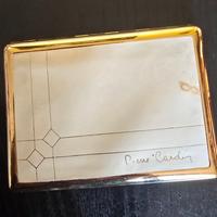 Portasigarette Pierre Cardin placcato oro