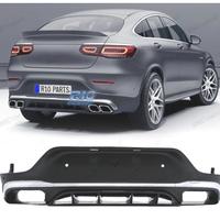 DIFUSORE MERCEDES GLC C253 COUPE AMG 16-22 LOOK AM