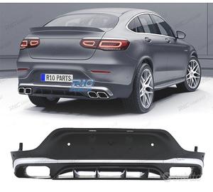 DIFUSORE MERCEDES GLC C253 COUPE AMG 16-22 LOOK AM
