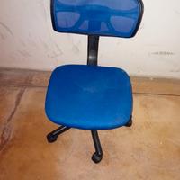 SEDIA CON ROTELLE