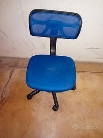 SEDIA CON ROTELLE