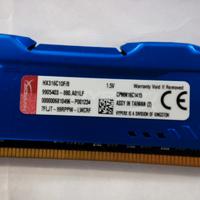 Ram Hyperx Fury Ddr3 1600mhz 8gb