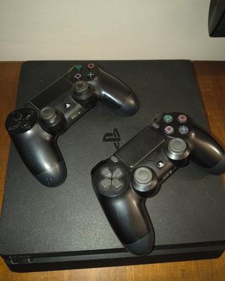 PlayStation 4 Slim 1 TB con 2 joystick 