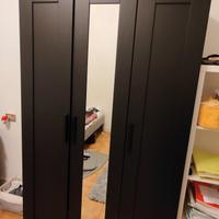 armadio con specchio ikea