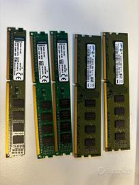 5 RAM  DA 4 gb VARI MODELLI