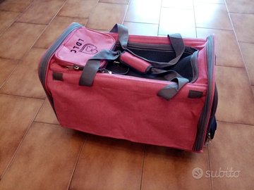 Trasportino trolley per cani/gatti