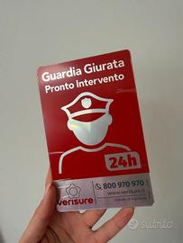 Cartello Antifurto Verisure Nuovo