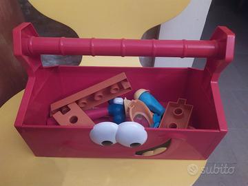 cassetta attrezzi da lavoro con accessori 