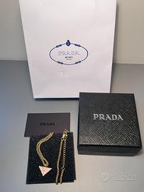 collana d’oro prada