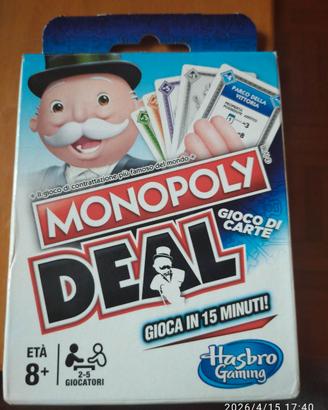 Monopoly Deal della Hasbro Gaming.