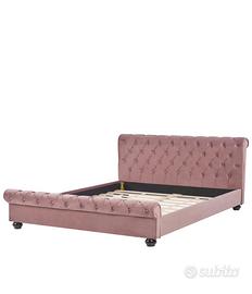 LETTO MATRIMONIALE IN VELLUTO 180x200