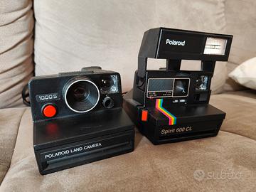 Lotto 2 Polaroid Vintage Originali – Spirit 600 CL
