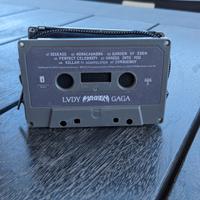 porta tessere/monete cassetta musicale Lady Gaga 