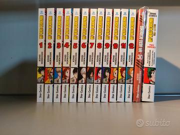 My Hero Academia Vol. 1-12, 30 e Two Heroes 